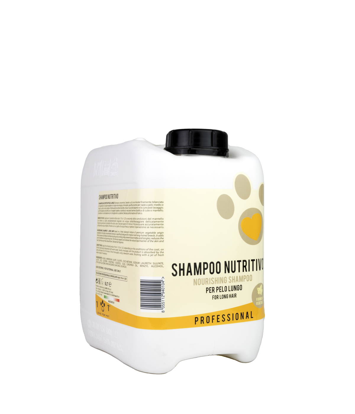 Champú nutritivo Linea 101 para cabello largo con efecto brillo y nutrición