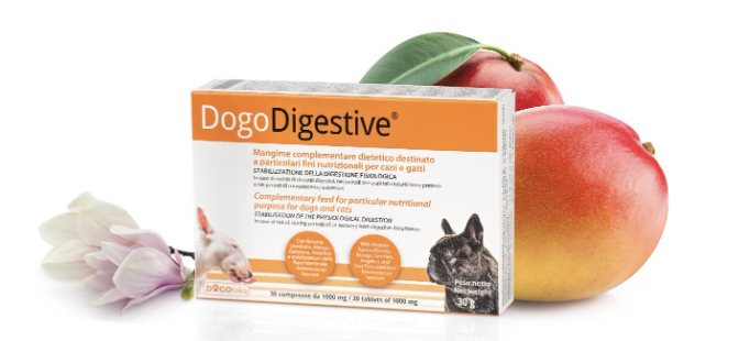 Dogodigestive. Alimento complementario para perros y gatos. Bienestar digestivo